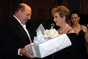 Laudator Ralph Siegel und Carolin Reiber (Foto. Ingrid Grossmann)